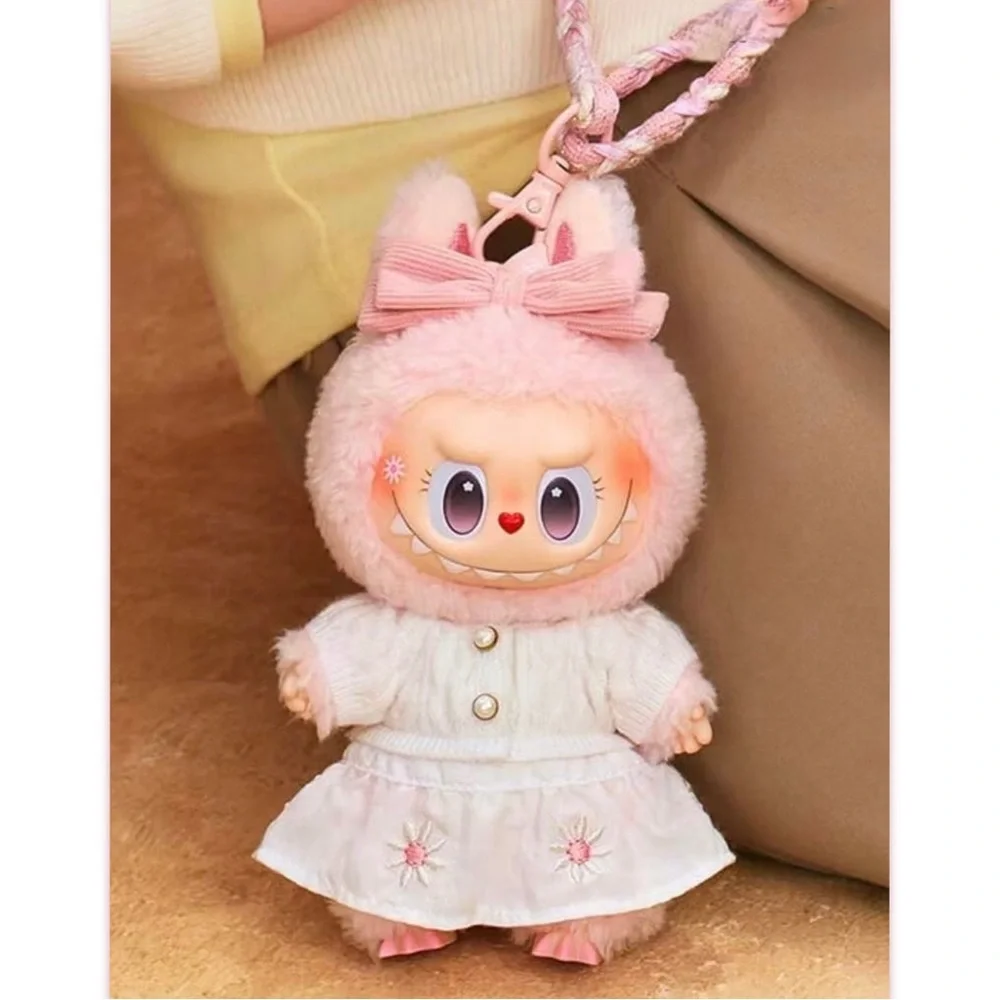 Pop Mart Fall Into Sweaters Mokoko Vinyl Plush Pendant Labubu Pop Land Exclusive - Picture 17 of 17